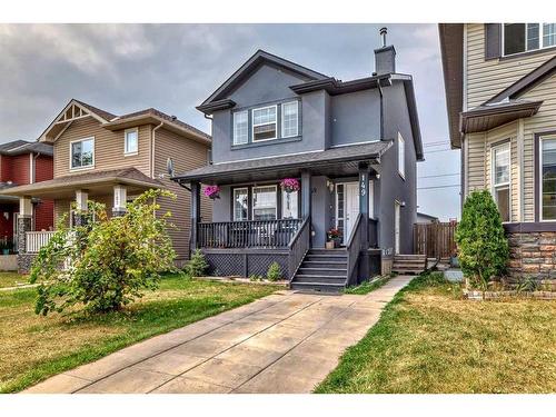 149 Saddlebrook Way Ne, Calgary, AB - Outdoor With Deck Patio Veranda With Facade