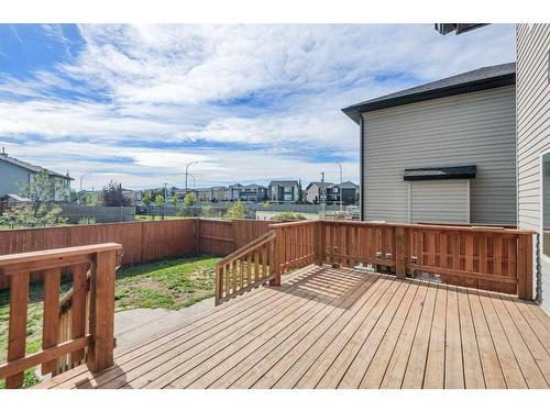 793 Luxstone Landing Sw, Airdrie, AB - Outdoor With Deck Patio Veranda With Exterior