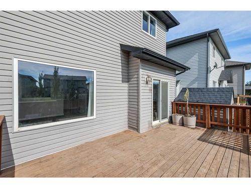 793 Luxstone Landing Sw, Airdrie, AB - Outdoor With Deck Patio Veranda With Exterior