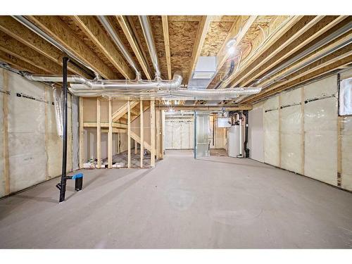 48 Shawnee Green Sw, Calgary, AB - Indoor Photo Showing Basement