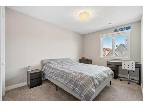 90 Seton Grove Se, Calgary, AB - Indoor Photo Showing Bedroom