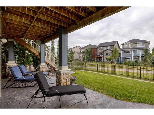 83 Sundown Way, Cochrane, AB - Outdoor With Deck Patio Veranda