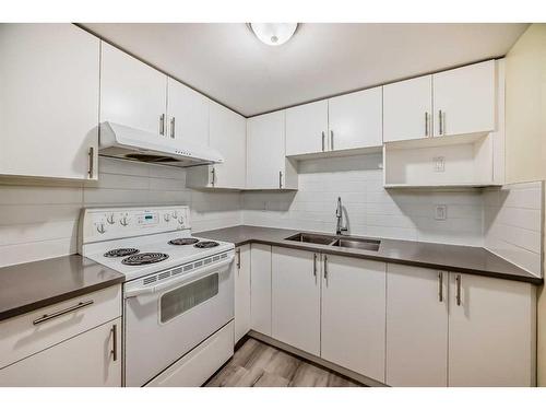 19 Macewan Ridge Close Nw, Calgary, AB - Indoor Photo Showing Kitchen With Double Sink