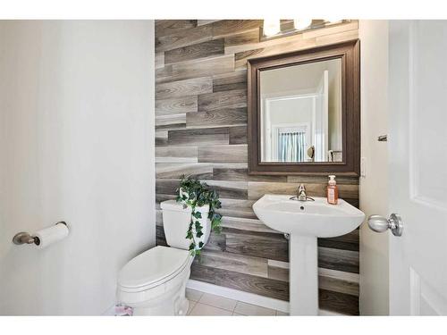 321 Marquis Heights Se, Calgary, AB - Indoor Photo Showing Bathroom