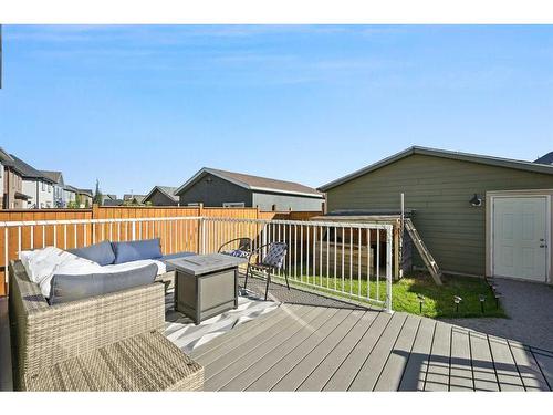 321 Marquis Heights Se, Calgary, AB - Outdoor With Deck Patio Veranda With Exterior