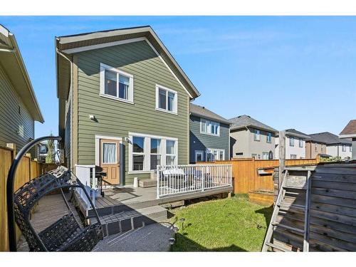 321 Marquis Heights Se, Calgary, AB - Outdoor With Deck Patio Veranda With Exterior