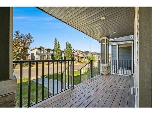 321 Marquis Heights Se, Calgary, AB - Outdoor With Deck Patio Veranda With Exterior