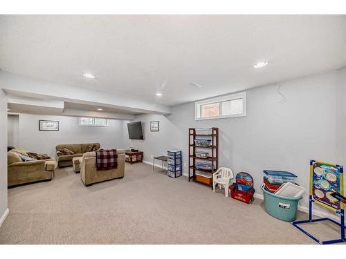 122 Evergreen Terrace Sw, Calgary, AB - Indoor Photo Showing Basement