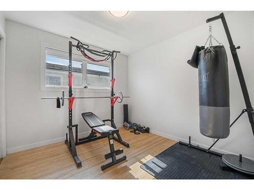 2008 38 Street Se, Calgary, AB - Indoor Photo Showing Gym Room