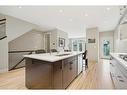 5024 21A Street Sw, Calgary, AB  - Indoor Photo Showing Kitchen With Double Sink 