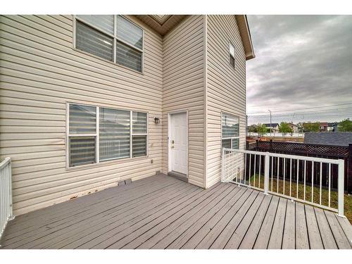 91 Saddleback Way Ne, Calgary, AB - Outdoor With Deck Patio Veranda With Exterior