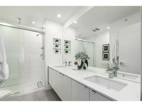 403-3450 19 Street Sw, Calgary, AB - Indoor Photo Showing Bathroom