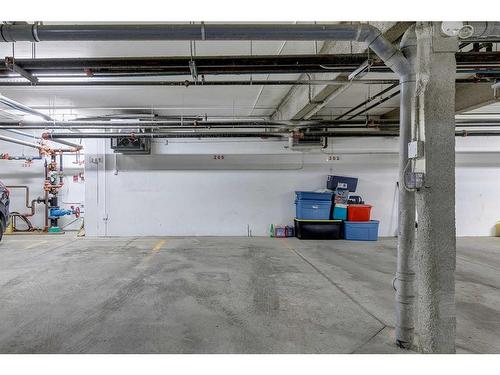 205-1629 38 Street Sw, Calgary, AB - Indoor Photo Showing Garage