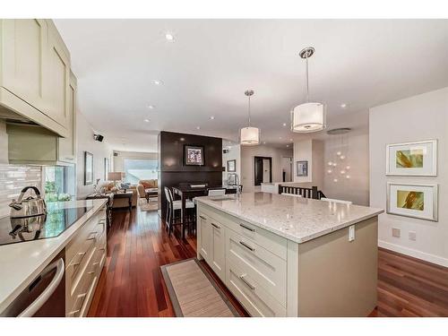 9071 Scurfield Drive Nw, Calgary, AB - Indoor Photo Showing Kitchen With Upgraded Kitchen