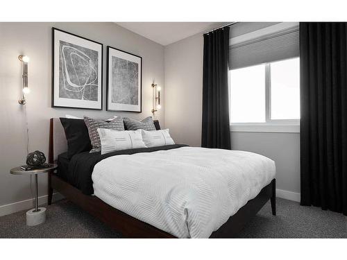 21258 Sheriff King Street Sw, Calgary, AB - Indoor Photo Showing Bedroom