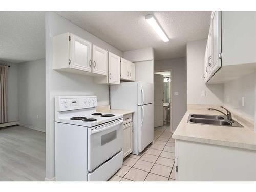 105-1602 11 Avenue Sw, Calgary, AB - Indoor Photo Showing Kitchen With Double Sink