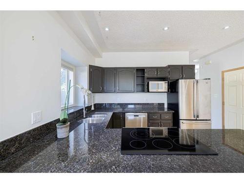 933 Drury Avenue Ne, Calgary, AB - Indoor Photo Showing Kitchen With Double Sink