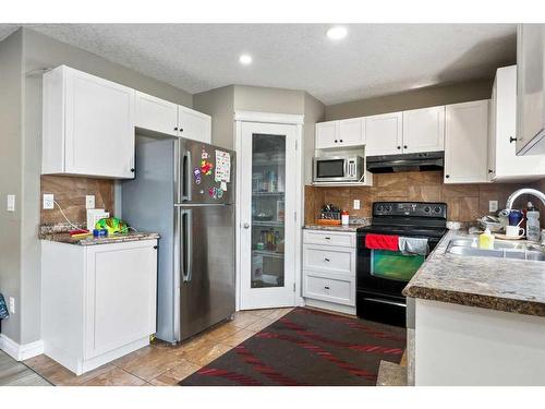 120 Taralake Terrace Ne, Calgary, AB - Indoor Photo Showing Kitchen With Double Sink