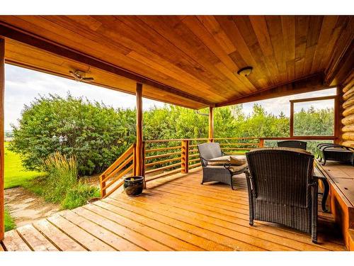 32122 Springbank Road, Rural Rocky View County, AB - Outdoor With Deck Patio Veranda With Exterior