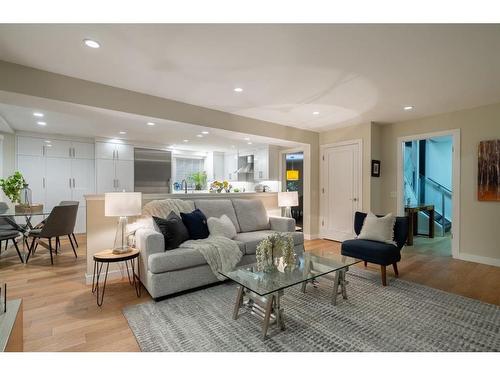 1108 Lake Placid Drive Se, Calgary, AB - Indoor Photo Showing Living Room