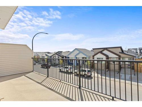 111 Seton Row Se, Calgary, AB - Outdoor With Balcony With Exterior