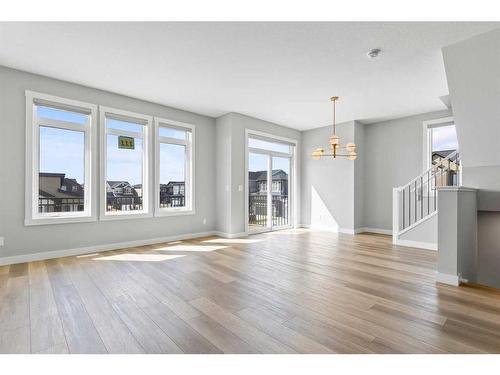 111 Seton Row Se, Calgary, AB - Indoor Photo Showing Living Room