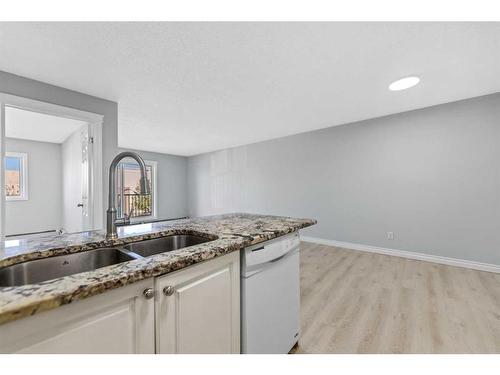 212-5555 Falsbridge Drive Ne, Calgary, AB - Indoor Photo Showing Kitchen With Double Sink