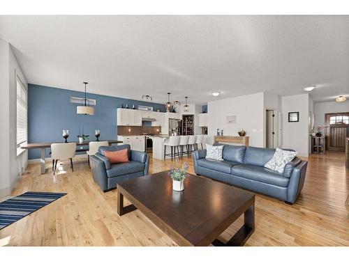 53 Sandpiper Drive, Didsbury, AB - Indoor Photo Showing Living Room