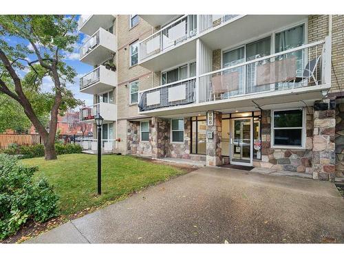 401-525 13 Avenue Sw, Calgary, AB - Outdoor With Balcony With Facade