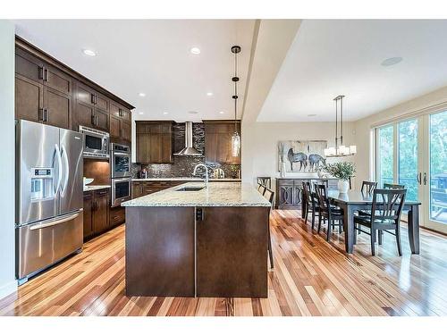 24 Ascot Place Sw, Calgary, AB - Indoor Photo Showing Kitchen With Upgraded Kitchen