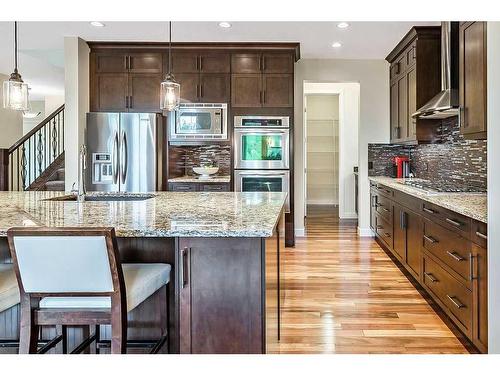 24 Ascot Place Sw, Calgary, AB - Indoor Photo Showing Kitchen With Upgraded Kitchen