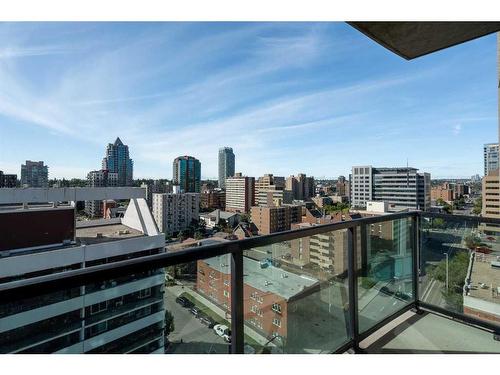 1103-788 12 Avenue Sw, Calgary, AB - Outdoor With Balcony With View