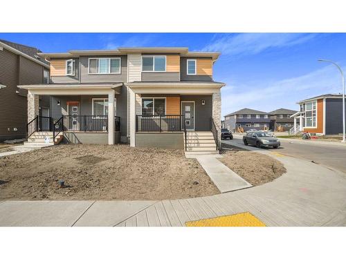 89 Corner Glen Row Ne, Calgary, AB - Outdoor With Deck Patio Veranda With Facade