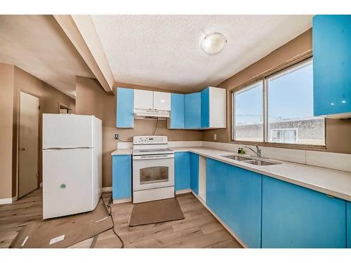 6043 8 Avenue Se, Calgary, AB - Indoor Photo Showing Kitchen With Double Sink