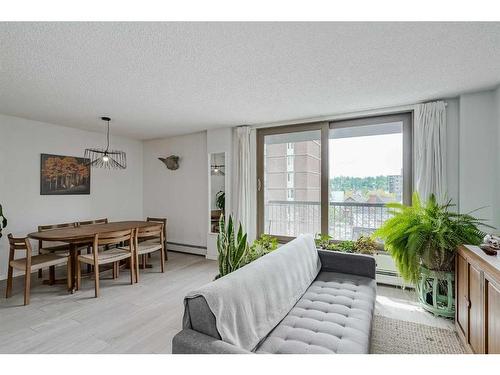 406-1213 13 Avenue Sw, Calgary, AB - Indoor Photo Showing Living Room