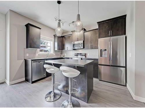 644 Skyview Ranch Grove Ne, Calgary, AB - Indoor Photo Showing Kitchen With Upgraded Kitchen