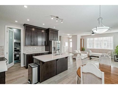 182 Cityside Common Ne, Calgary, AB - Indoor Photo Showing Kitchen With Stainless Steel Kitchen With Upgraded Kitchen