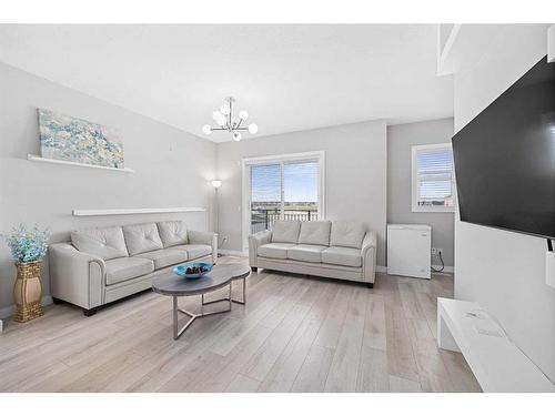 1244 Cornerstone Street Ne, Calgary, AB - Indoor Photo Showing Living Room