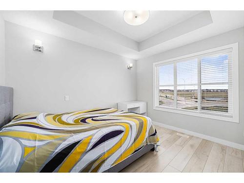 1244 Cornerstone Street Ne, Calgary, AB - Indoor Photo Showing Bedroom