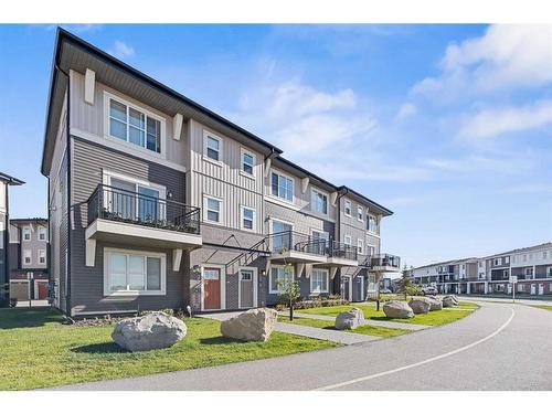 1244 Cornerstone Street Ne, Calgary, AB - Outdoor With Balcony With Facade