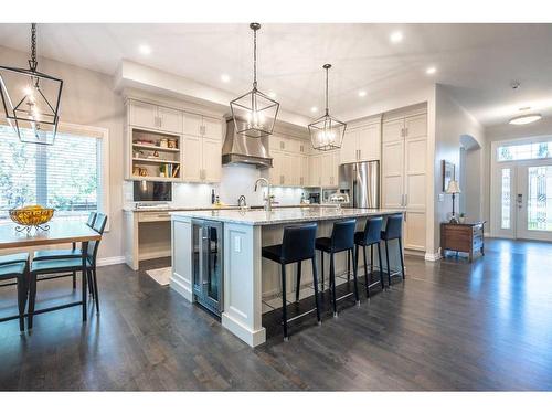 51 Cranleigh Mews Se, Calgary, AB - Indoor Photo Showing Kitchen With Upgraded Kitchen