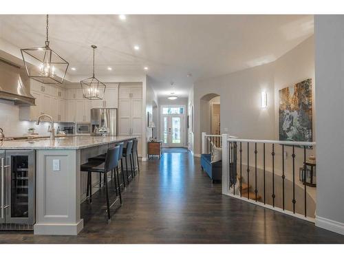 51 Cranleigh Mews Se, Calgary, AB - Indoor Photo Showing Kitchen With Upgraded Kitchen