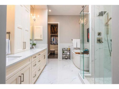 51 Cranleigh Mews Se, Calgary, AB - Indoor Photo Showing Bathroom