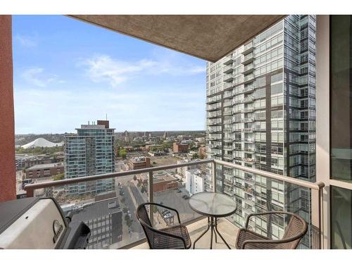 1708-135 13 Avenue Sw, Calgary, AB - Outdoor With Balcony With View