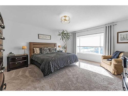 307 Chelsea Passage, Chestermere, AB - Indoor Photo Showing Bedroom