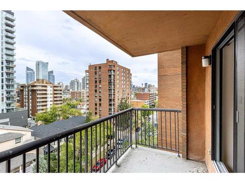 801-1323 15 Avenue Sw, Calgary, AB - Outdoor With Balcony With Exterior