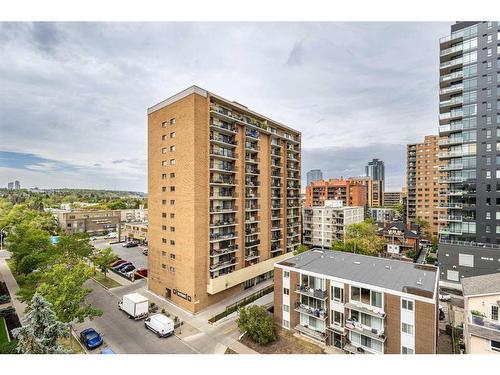 801-1323 15 Avenue Sw, Calgary, AB - Outdoor With Balcony With Facade