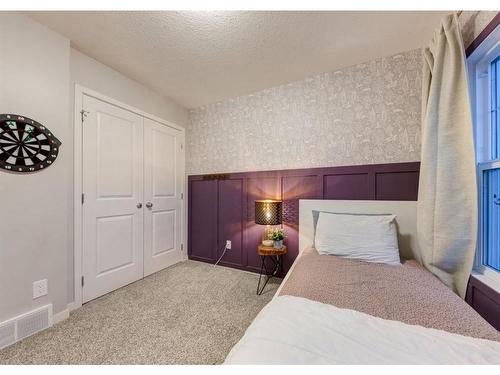 11 Seton Gardens Se, Calgary, AB - Indoor Photo Showing Bedroom