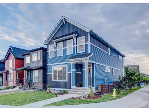 11 Seton Gardens Se, Calgary, AB - Outdoor With Facade