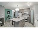 99 Chaparral Point Se, Calgary, AB  - Indoor Photo Showing Kitchen With Upgraded Kitchen 